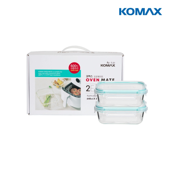 [코멕스] 오븐메이트 정사각 2조
