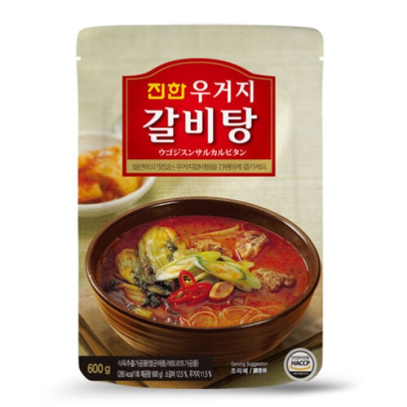 [진한] 얼큰하고 구수한_우거지갈비탕 600g