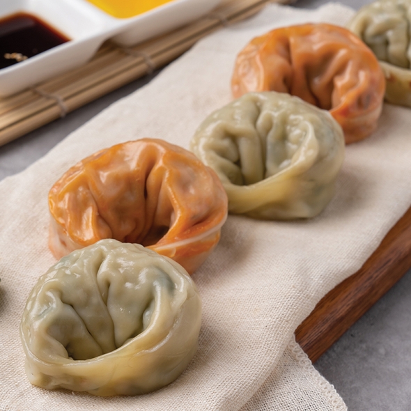 하남 맛집 단백 고기 왕만두 4알 + 김치 왕만두 4알