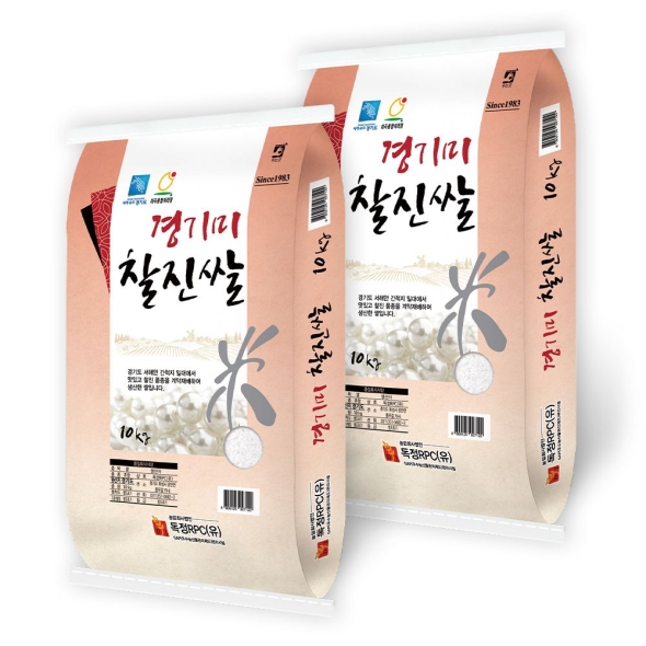 [26년도 상등급] 푸드앤픽 경기미 찰진쌀 10kg/10kg+10kg