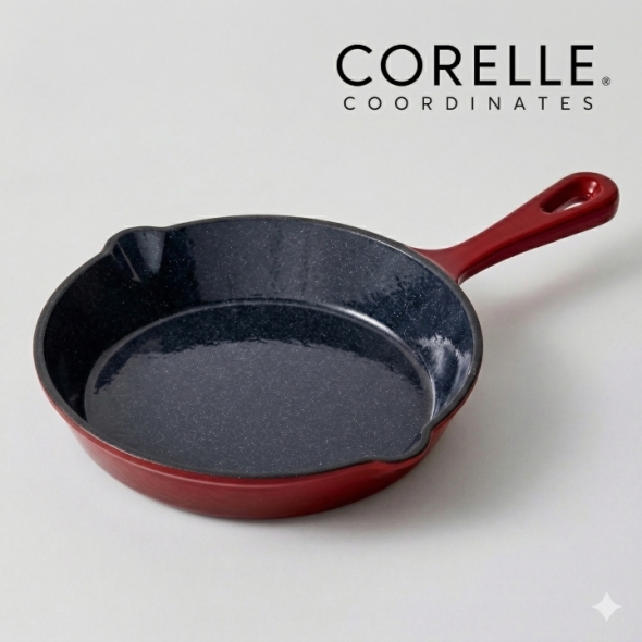 [코렐] 코디네이츠 무쇠 스칼렛 21cm 프라이팬