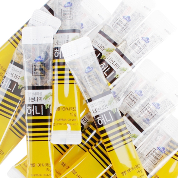 [영월농협] 동강마루 아카시아 스틱꿀 1통/2통/3통/5통 (통당/15gx20개입)