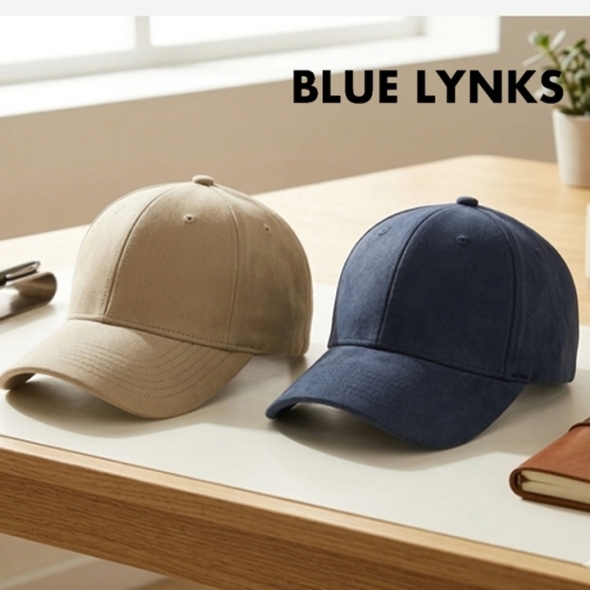 [블루링스] 공용 데일리 사계절 소프트 캡 모자 2종세트 ABC-00505