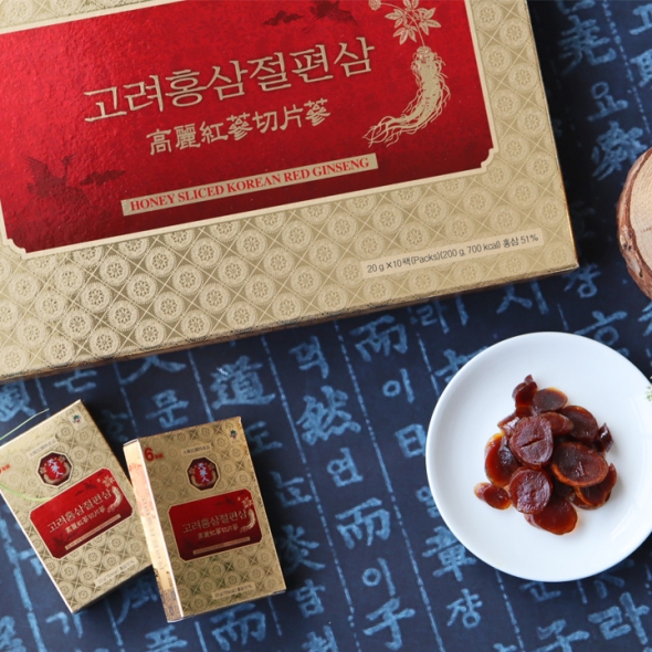 6년근 명품 홍삼절편삼 10팩 1박스
