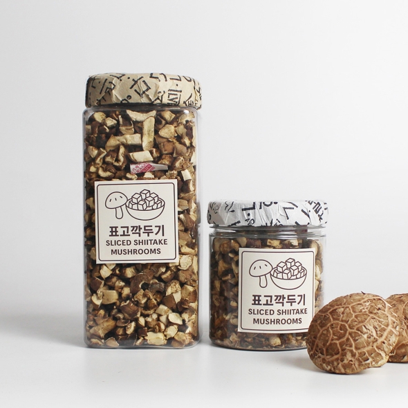 예산청년농부의 국내산 무농약 건표고버섯 깍두기 30g / 150g