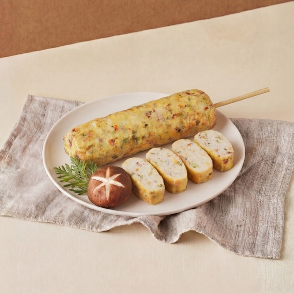 효성어묵 부산 전통 오징어 땡초 어묵바 프리미엄 어묵 x 6개