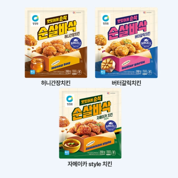 청정원 순살바삭치킨 300g 