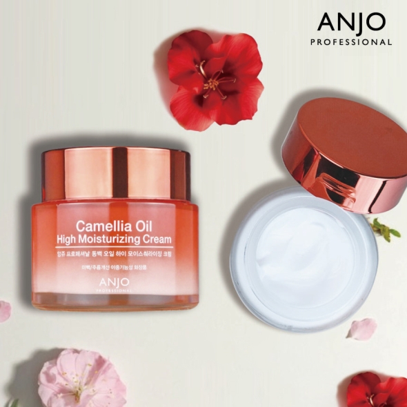 [앙쥬] 꽃보습 카멜리아 대용량 동백크림 100ml 1+1