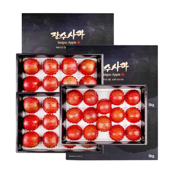 [2/3일부터 순차출고] [농협공판장] 정성드린 프리미엄 장수사과세트 5kg(특 19과내16과내/13과내)