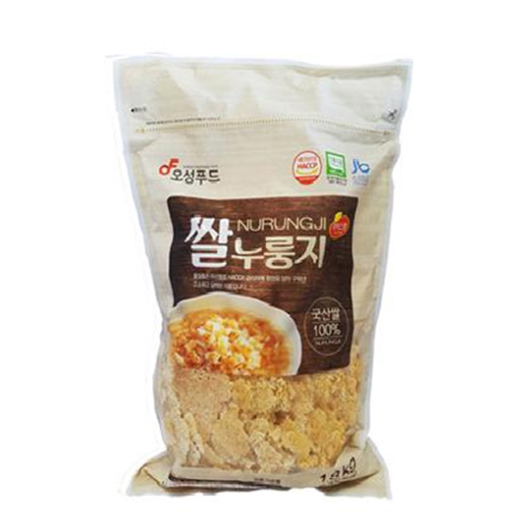 [김제_오성푸드_1.8kg*1봉] 전통방식 양면으로 구워 더욱 고소한 쌀누룽지(지퍼백)