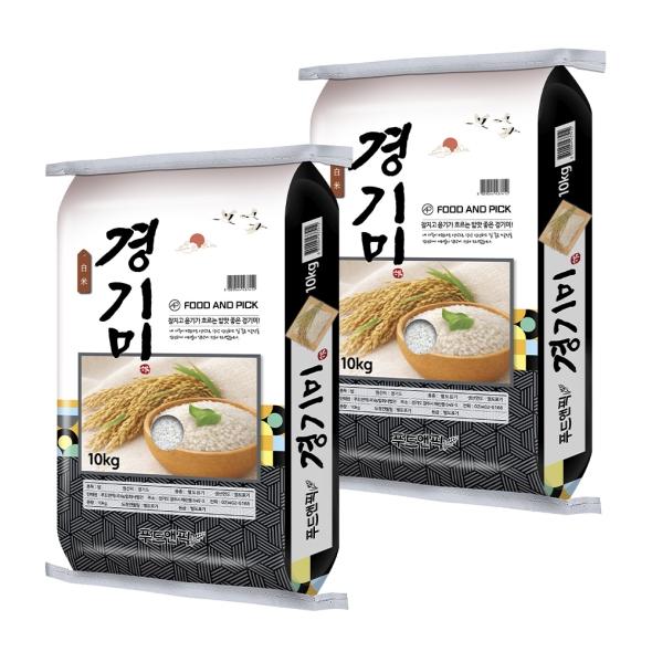 [25년도 특등급] 푸드앤픽 경기미 쌀 추청 아끼바레 10kg/20kg