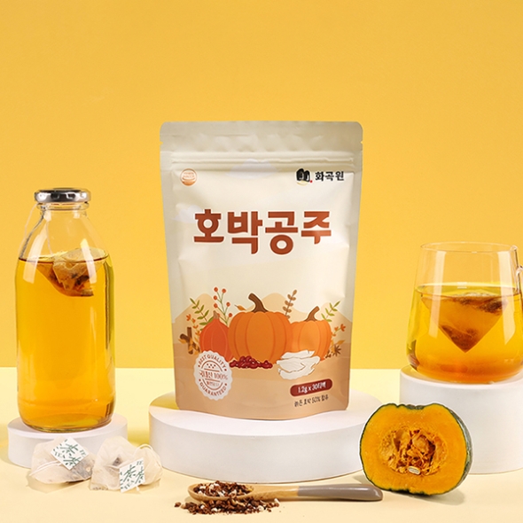 [화곡원] 호박공주 (1.2gx30티백) X 2 (총 60티백)