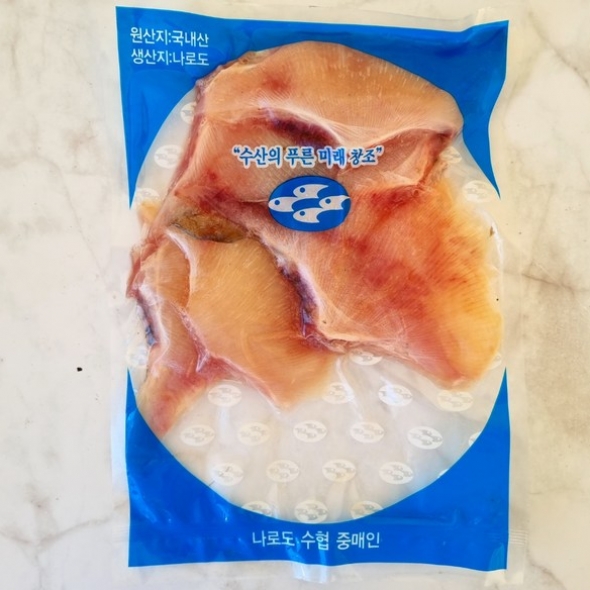 [보름데이] 홍지수산 국내산 간재미 회무침용 가오리찜  500g 1팩