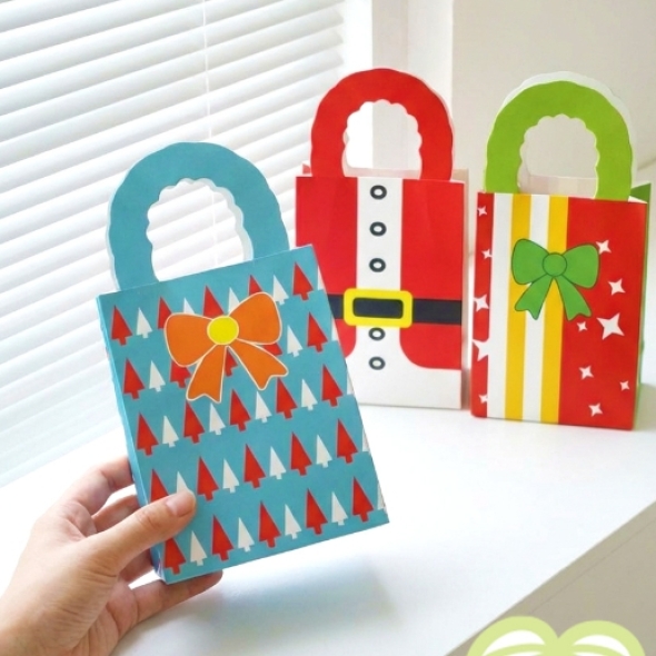  [신한카드 할인]크리스마스 손잡이 쁘띠간식 5종 과자선물 단체간식,어린이집간식