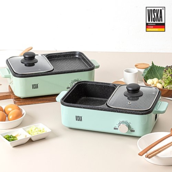비스카 2 in 1 멀티그릴 VK-XH2000PG 
