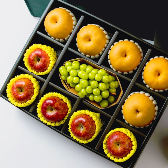 시그니처 혼합세트 6kg (배5+사과5+샤인1) / 전용부직포가방