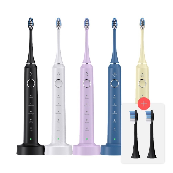 [에코너] MS2 티스프로 IPX7 무선 음파 전동칫솔 (전용하드케이스/충전독)