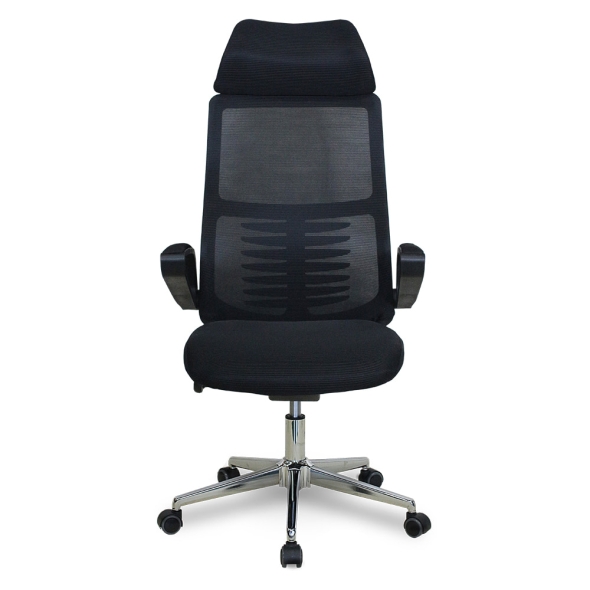 플럭서스 컴퓨터책상의자 사무용 공부방 블랙