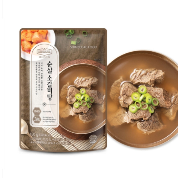 [호텔컬렉션 에센셜] 순살 소갈비탕 450g x 4팩