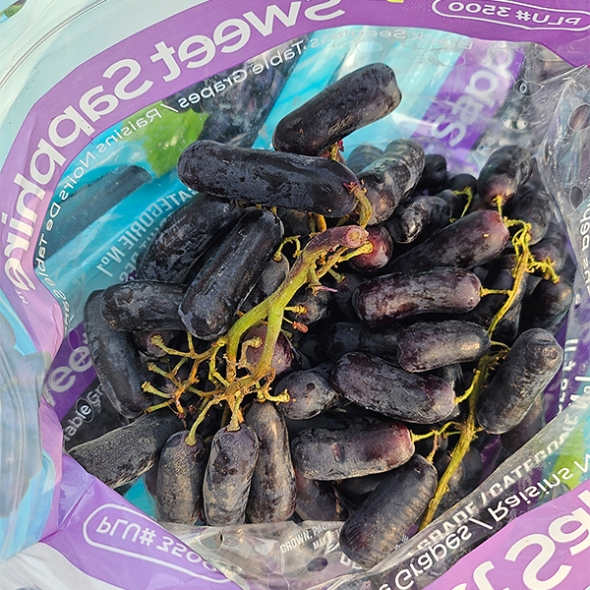 [주말특가] 고당도 블랙 사파이어 포도(푸)