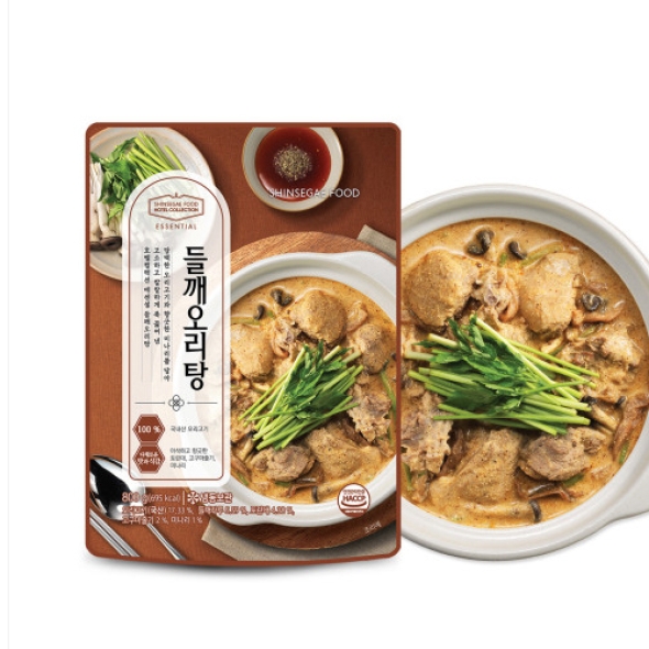 [호텔컬렉션 에센셜] 들깨오리탕 800g x 2팩
