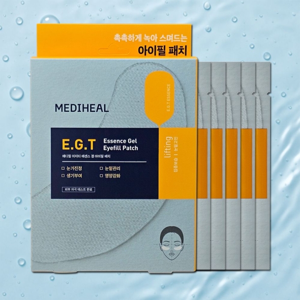메디힐 이지티 에센스 겔 아이필 패치 2매입/5회용 눈가주름패치