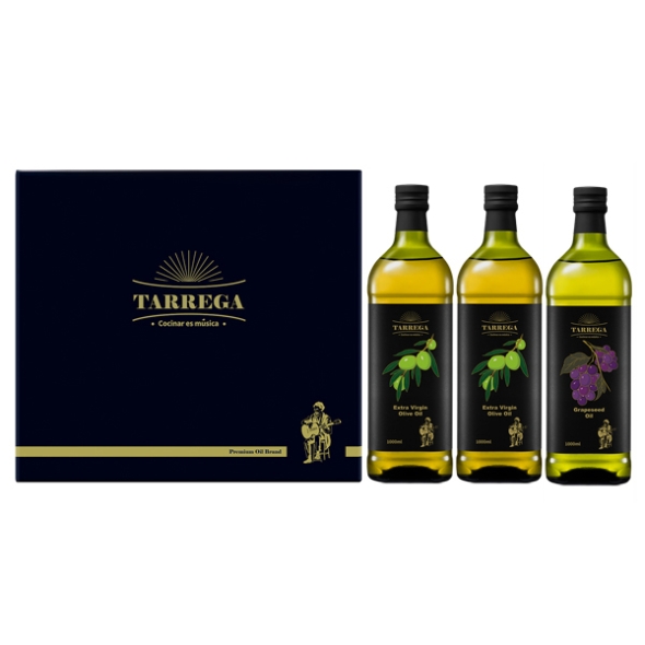 [타레가] 프리미엄 오일 1000mlx3P [올리브/포도/해바라기]