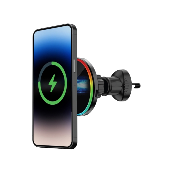 [엑스트라] 카프리 CF-1700 차량용 맥세이프 고속무선충전 거치대 (송풍구설치)