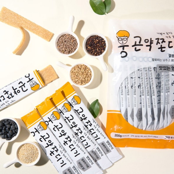 다이어트 영양 간식 웅 곤약쫀드기 3봉 / 5봉 / 10봉(봉당 20g x 10EA)