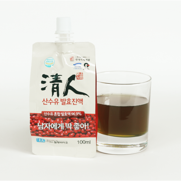 [신한카드 할인] 청인 산수유발효진액 100ml x 60포(30포*2박스)