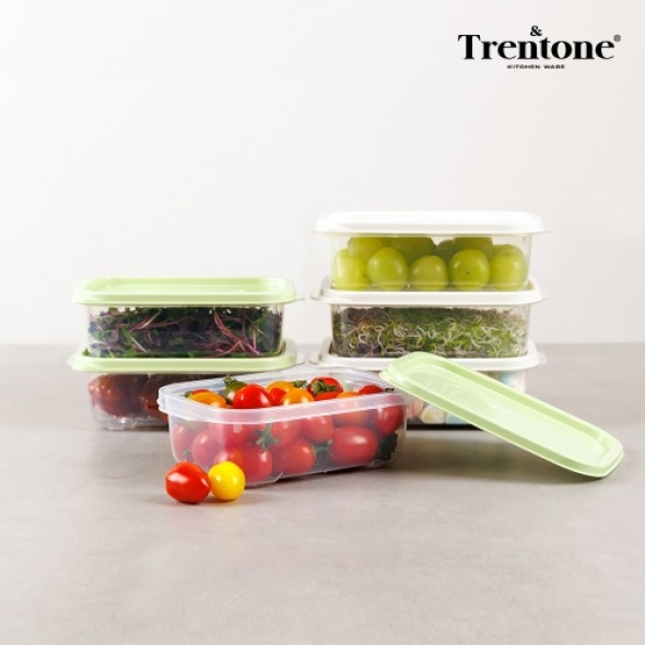 [트렌톤] 다용도보관용기 심플리 N호 6종(750ml x 6개)