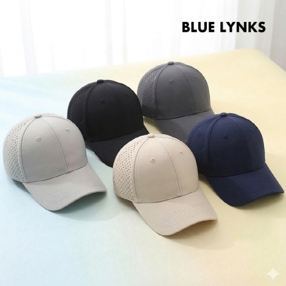 [블루링스] 공용 통기성 패셔너블 캡 모자 3종세트 (종류 택1) ABC-00504