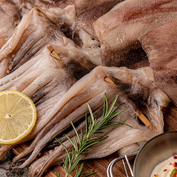 [마산어시장] 원양산 반건조오징어 5미/10미 (600g-1.2kg 내외) 