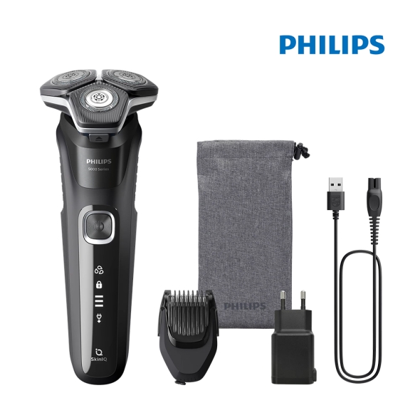 필립스 5000 S5898/18 V트랙 프로 블레이드 전기 전동 면도기