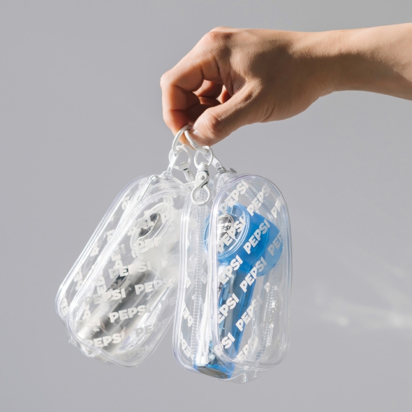 펩시 휴대용 무선 핸디 아이스  펠티어 냉각 선풍기 미니 쿨링 BLDC 손풍기+파우치 세트