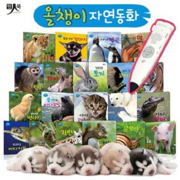 올챙이 자연동화 (전20권) 세이펜호환