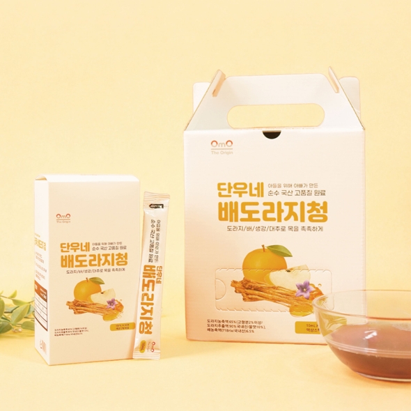 [오엠오] 단우네 배도라지청 스틱 (10mlx100포) 선물세트