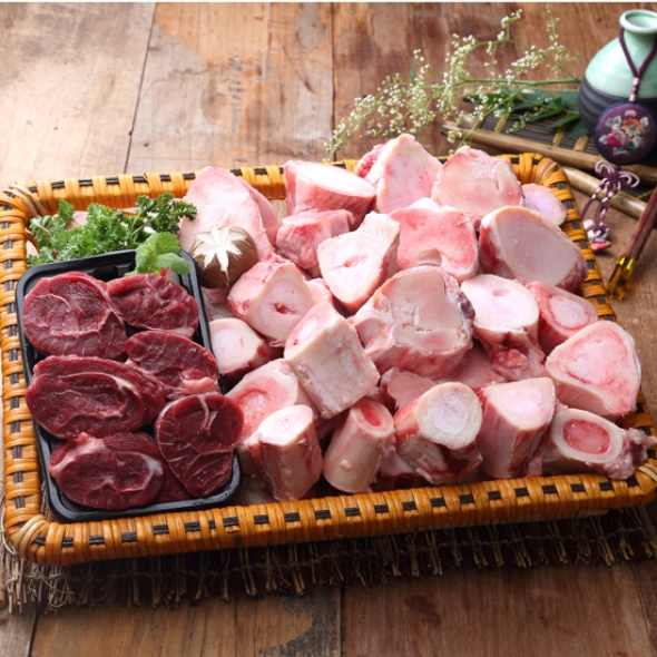 [名品] 특별한 명절 선물 횡성한우 보신세트 (사골 / 우족 / 꼬리세트)