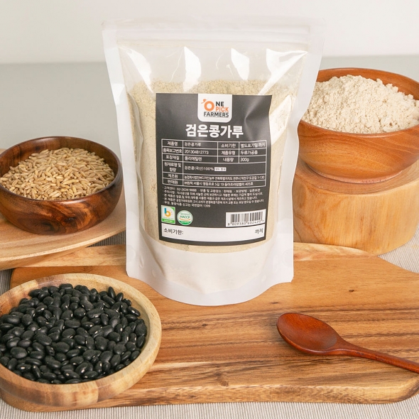 [만원의 행복] 볶은 검은콩가루 250g 국산 서리태 식사대용 검정콩분말 쉐이크