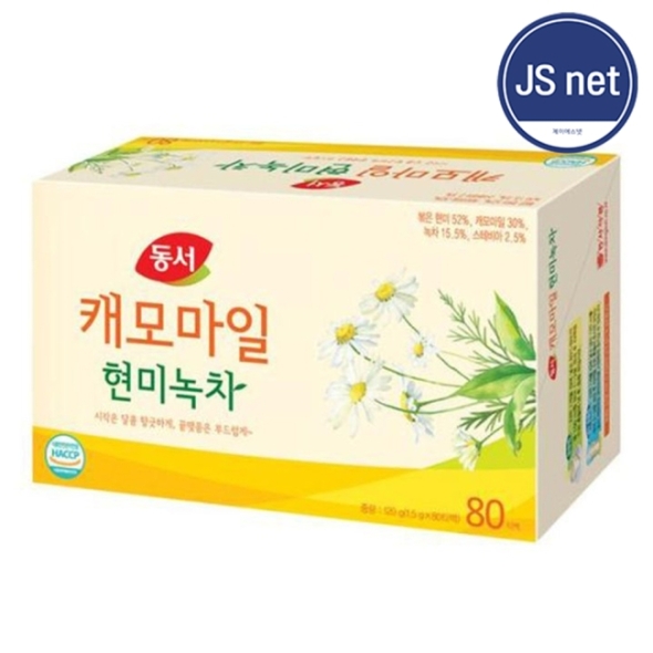 동서 캐모마일 현미녹차 80개입
