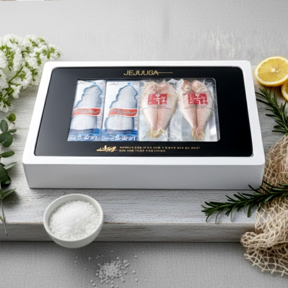 [제주특선] 은갈치/참옥돔 모듬세트 1호(은갈치 특대 2마리+참옥돔 대 3마리)