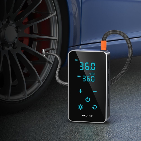[에코너] P1 스마트 오토 무선 에어펌프 (공기압 주입/배출)