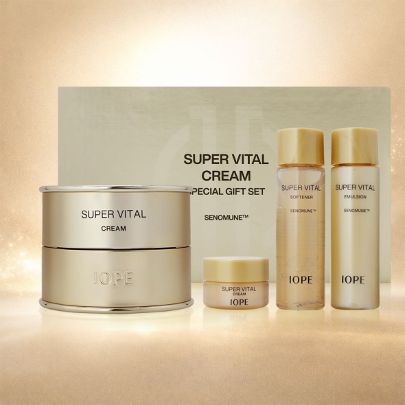아이오페 슈퍼바이탈 크림 50ml 기획세트 깊은 영양보습