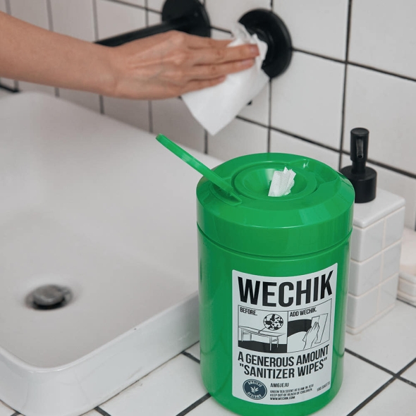 [특별할인] [위칙] 소독 세정 티슈 180 sheets