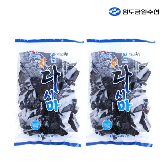 [완도금일수협] 자른다시마 200gx2봉/3봉/5봉
