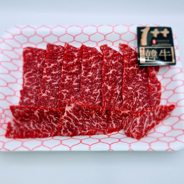 [베스트정육점]국내산 한우투뿔1++ 치마살 300g~/구이용 (2인분)