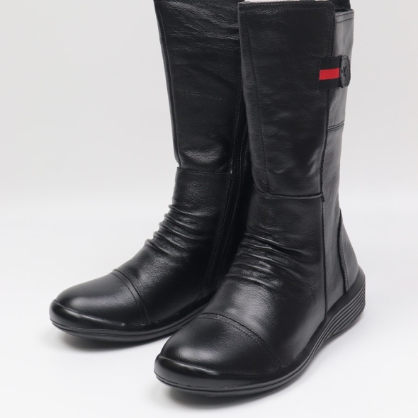 [개성시대] 여성 4.5cm 가죽 미들힐 370g 오피스