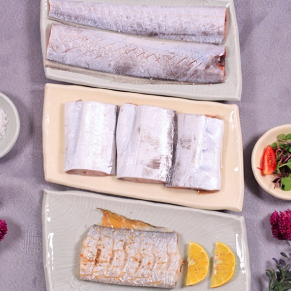 [제주특선] 제주맛남 은갈치 2마리(대) +삼치살 2팩(대)