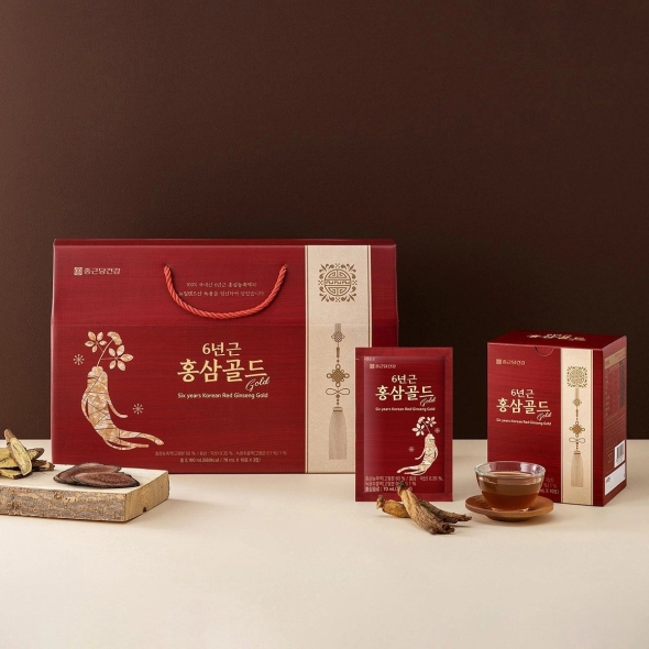 종근당건강 6년근 홍삼골드70ml x 30포 x 2개 세트