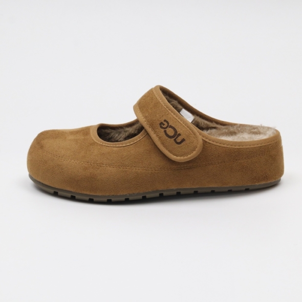[개성시대] 여성 4.8cm 베이직 털슬리퍼 250g 데일리